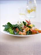 King Prawn and Mango Salsa Salad