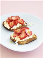 Strawberry and Ricotta Bruschetta