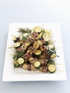 Marinated Lamb and Vegetable Kebabs