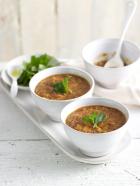 Quinoa, Amaranth, Roasted Tomato, and Red Capsicum Soup