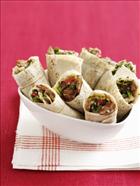 Beef & Sesame Tabouleh Wraps